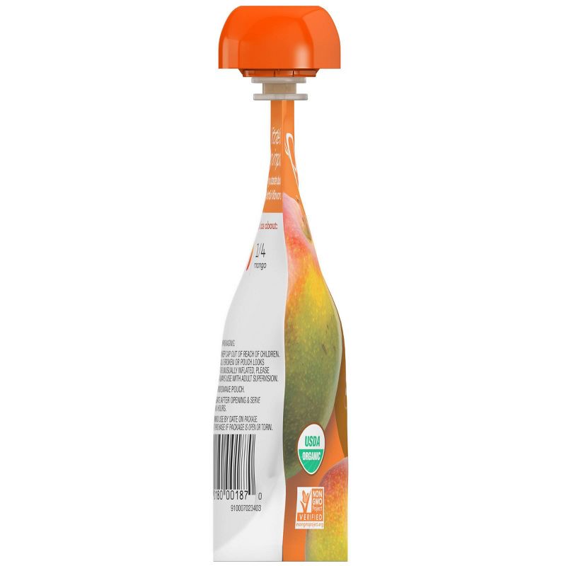 Plum Organics Just Mangos Baby Food Pouch - 3.5oz