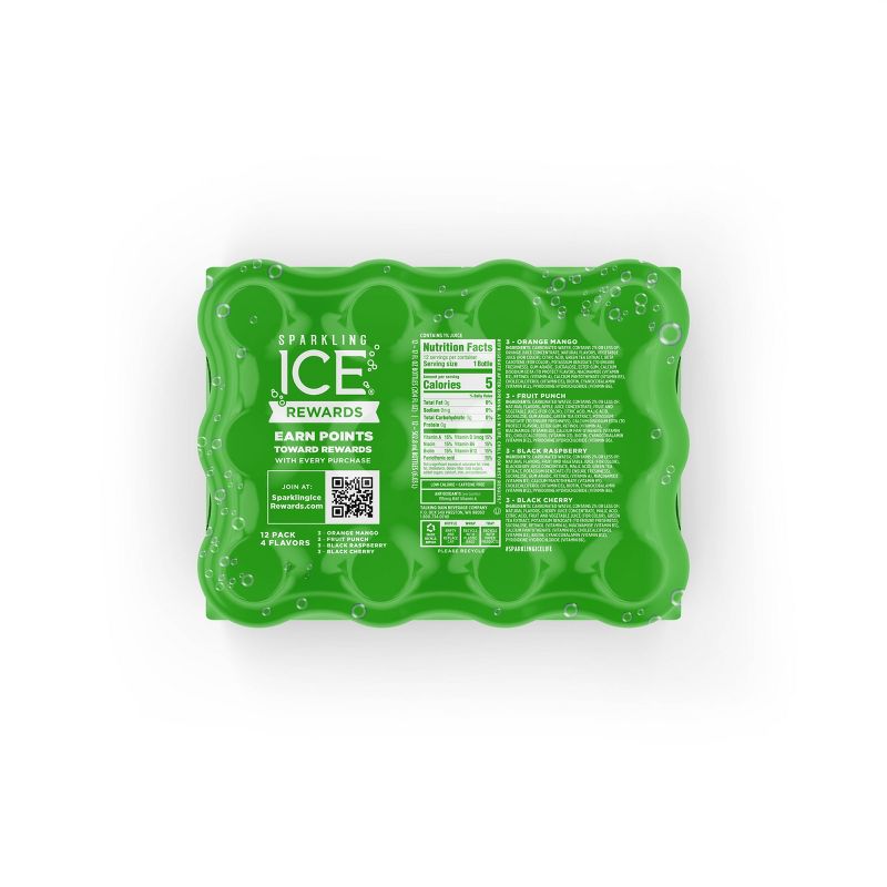Sparkling Ice Green Variety Pack - 12pk/17 fl oz Bottles