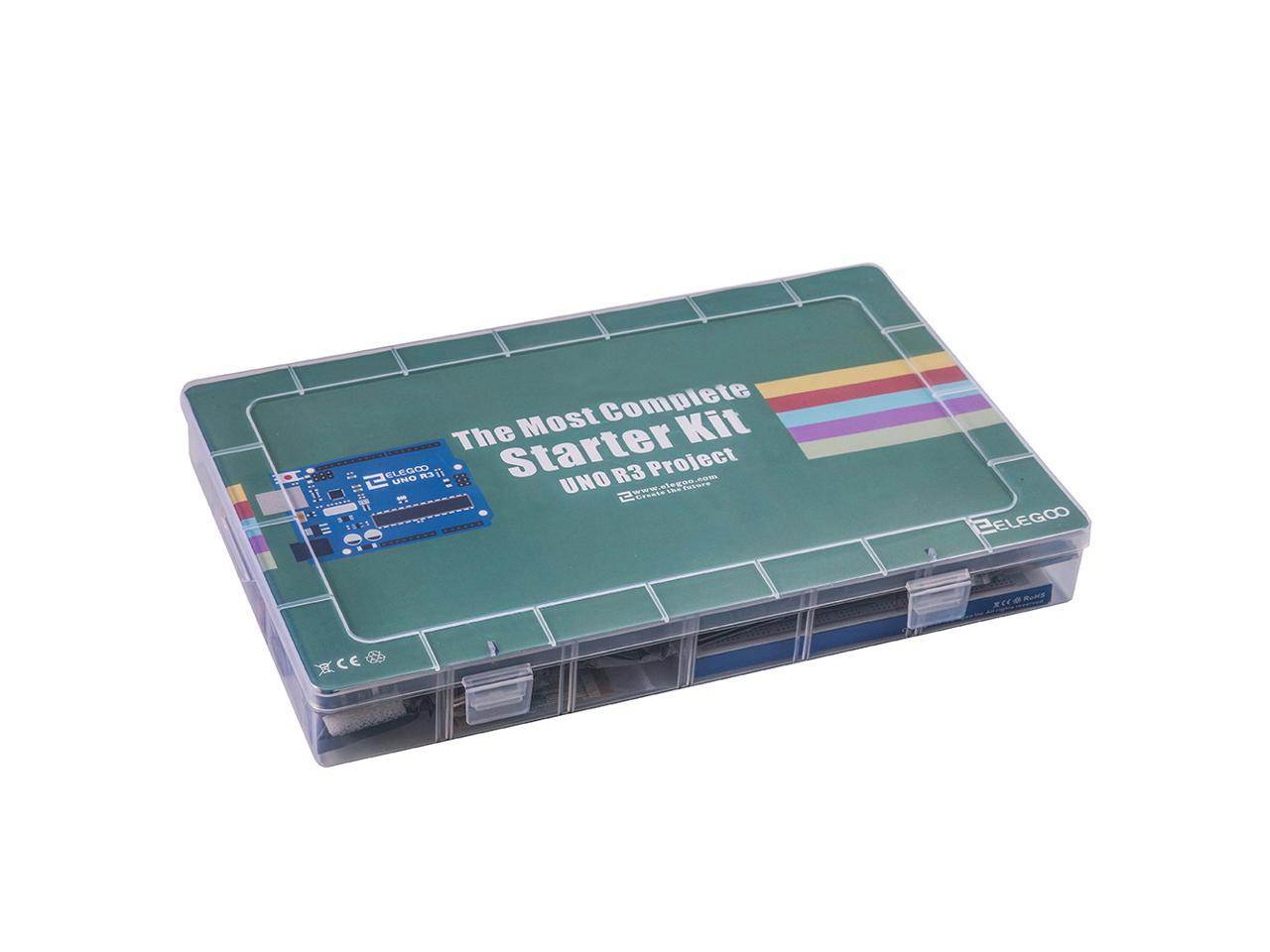Elegoo For Arduino UNO R3 Project Most Complete Starter Kit w/ Tutorial for MEGA2560 UNO NANO (63 Items)