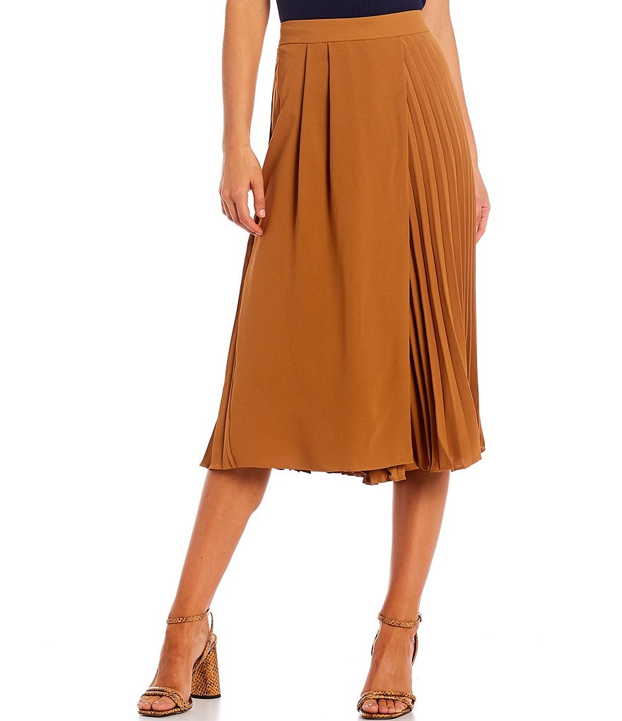 Every Pleated Flat Front Tapered Leg Chino Pants