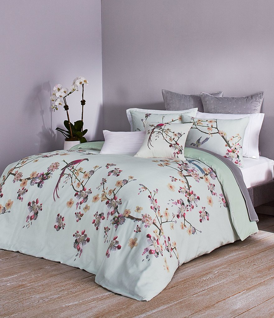 Ted Baker London Flight of the Orient Floral Comforter Mini Set