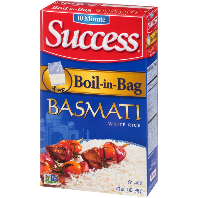 Success Boil-in-Bag Basmati White Rice - 14oz