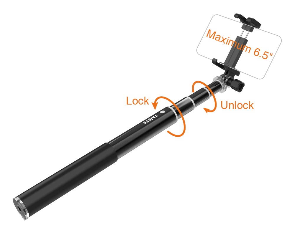 Bluetooth 34 inch Action Camera Selfie Stick Mini Tripod Extendable Monopod For Gopro eken akason All Action Cam And Smartphone