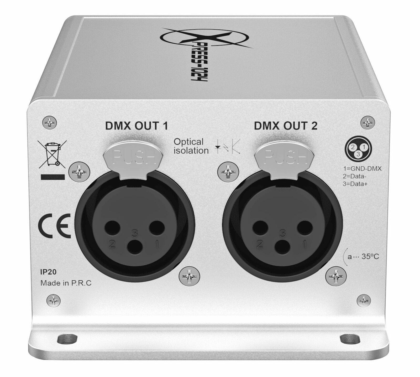 Chauvet DJ XPRESS 1024 DMX Interface for ShowXpress+Headpones+Backpack+Stand