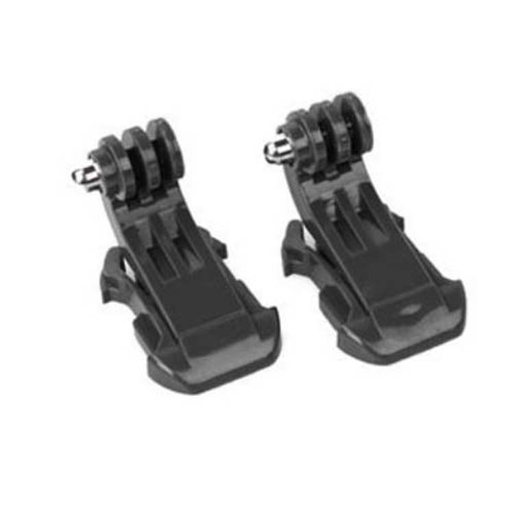 2PCS Black Vertical Surface J-Hook Buckle Mount Adapter Set for GoPro HD Hero 3+ 3 2 1 - Black  GP020