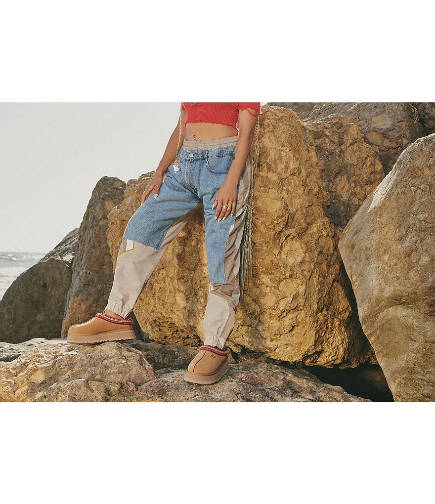 UGG&reg; Tazz Suede Platform Slipper Clogs