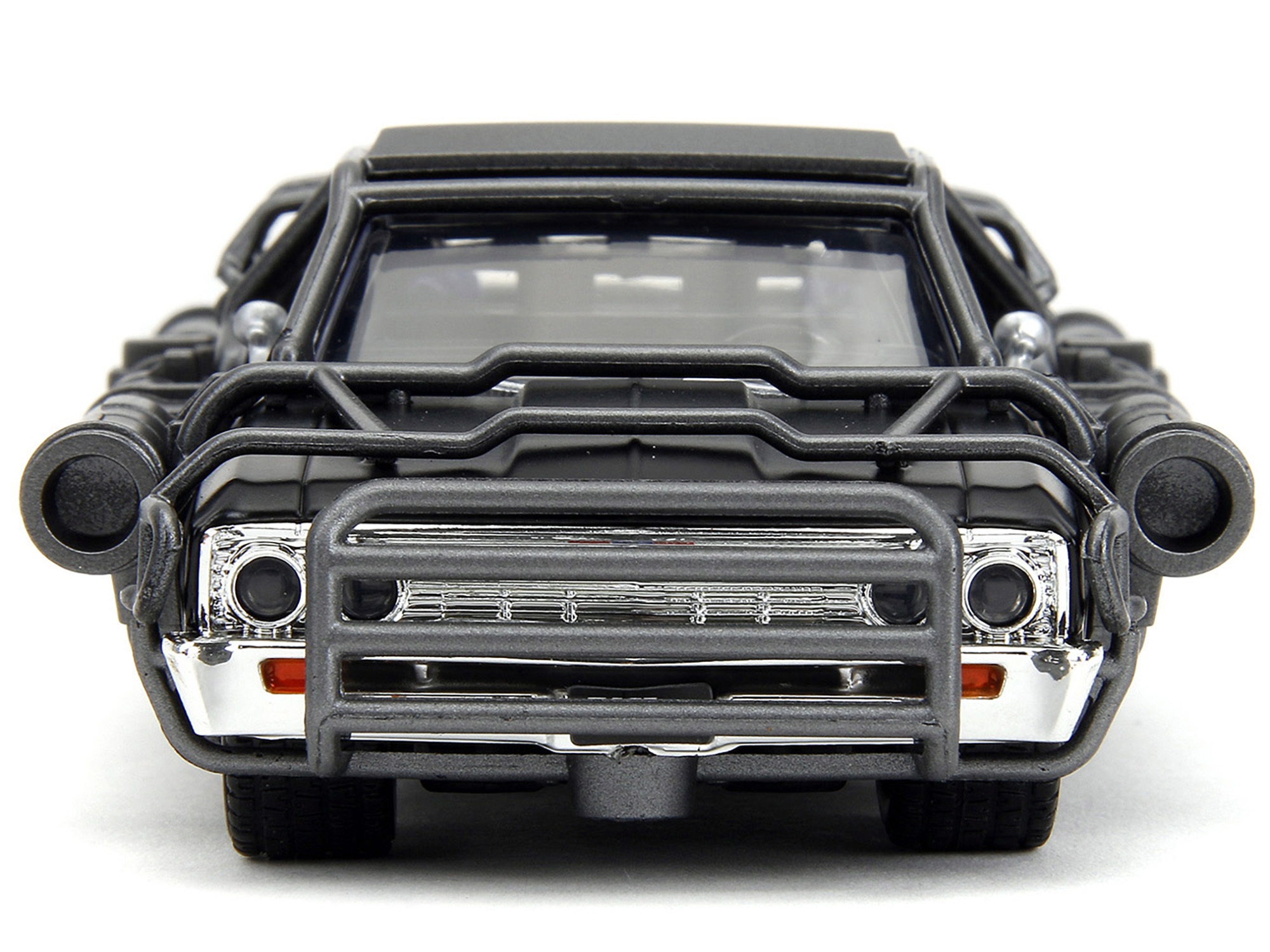 Dom's Chevrolet Chevelle SS Red with Black Stripes "Fast & Furious" Movie 1/24 Diecast Model Car by Jada