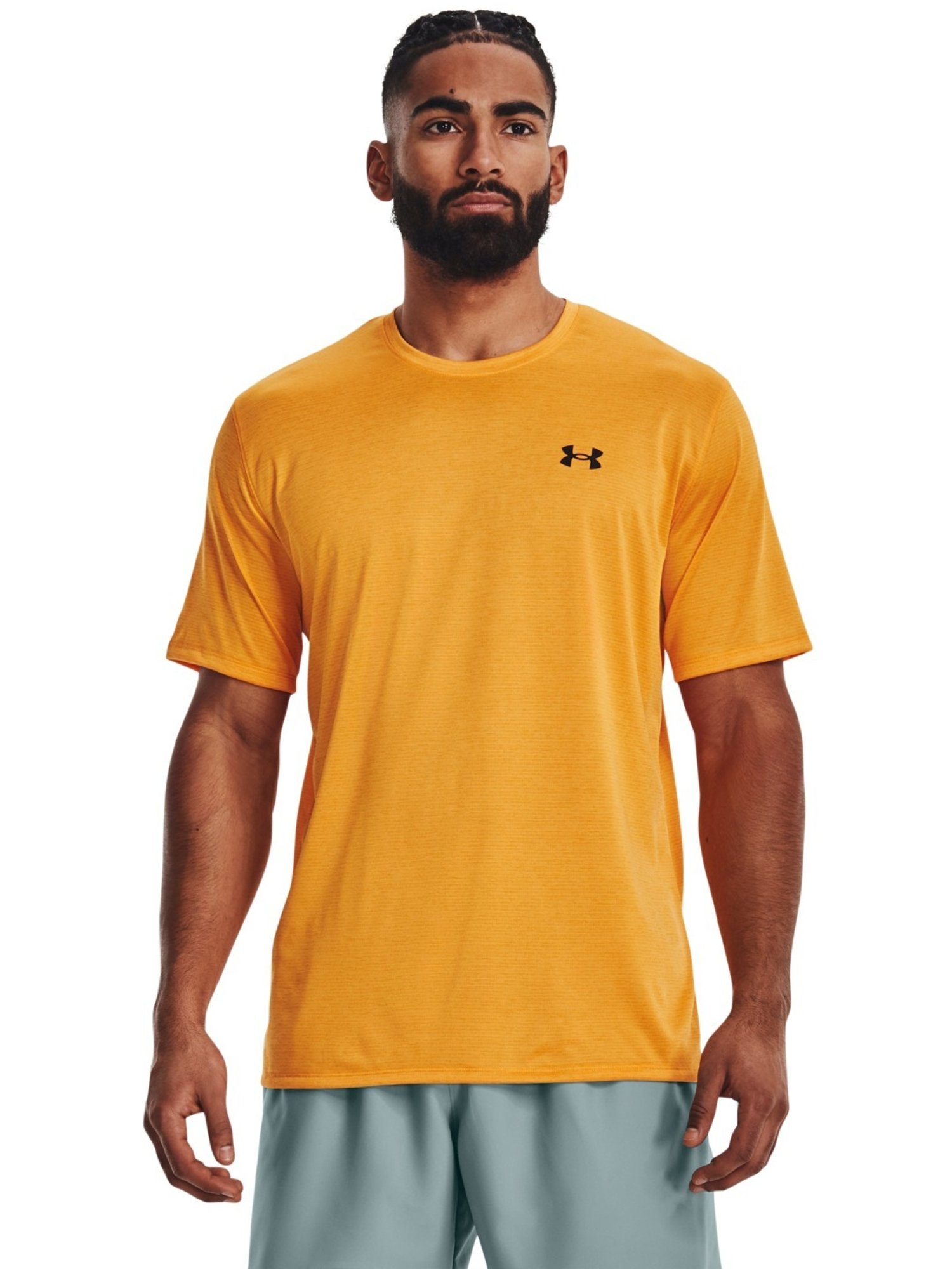 Under Armour Yellow Regular Fit Sports T-Shirt