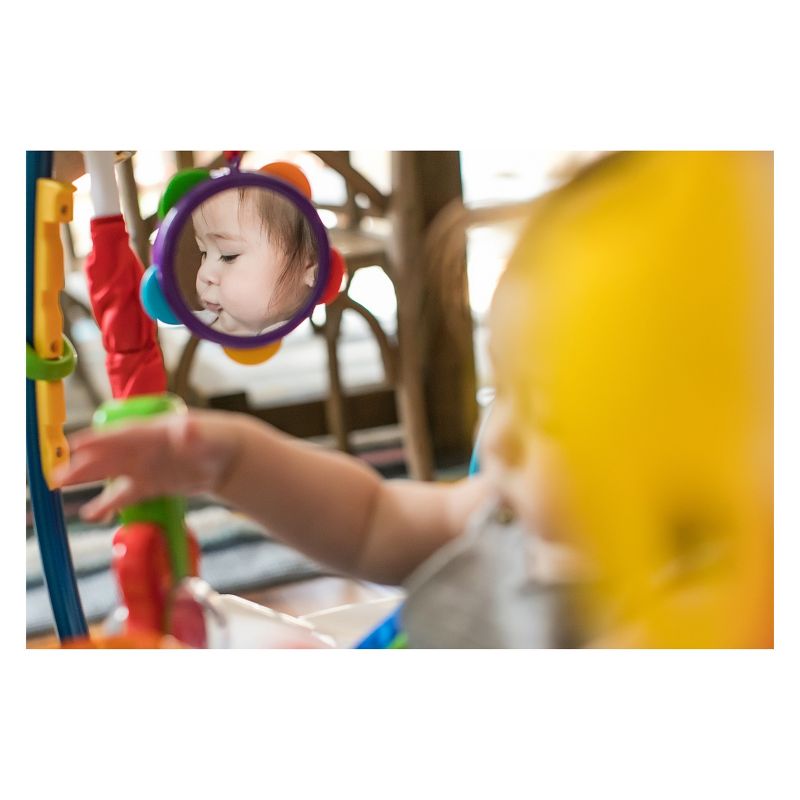 Evenflo Exersaucer Tiny Tropics 2-in-1 Baby Seat + Doorway Jumper