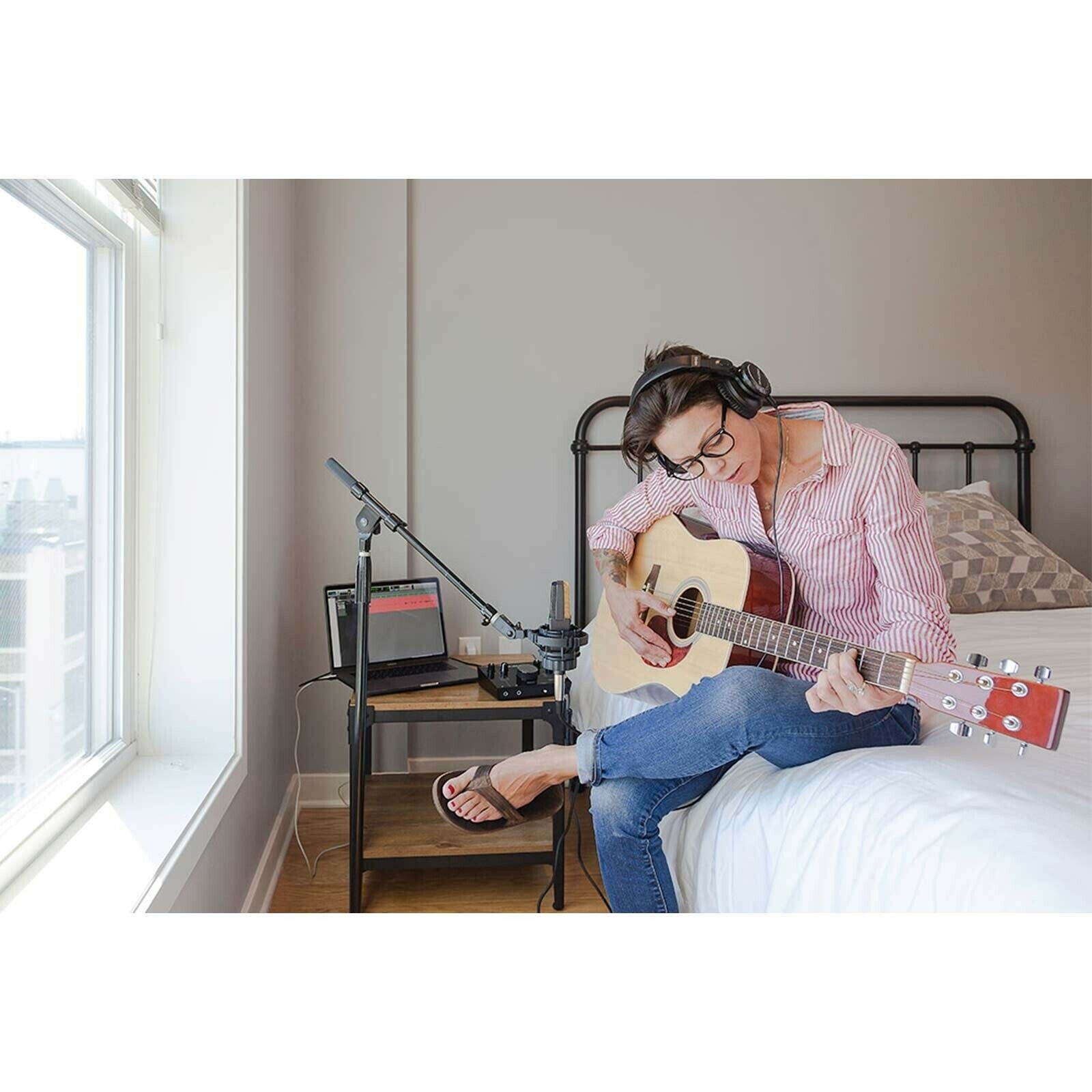 M-Audio AIR 192 | 6 2x2 USB Audio MIDI Recording Interface w P220 Mic & Headpho