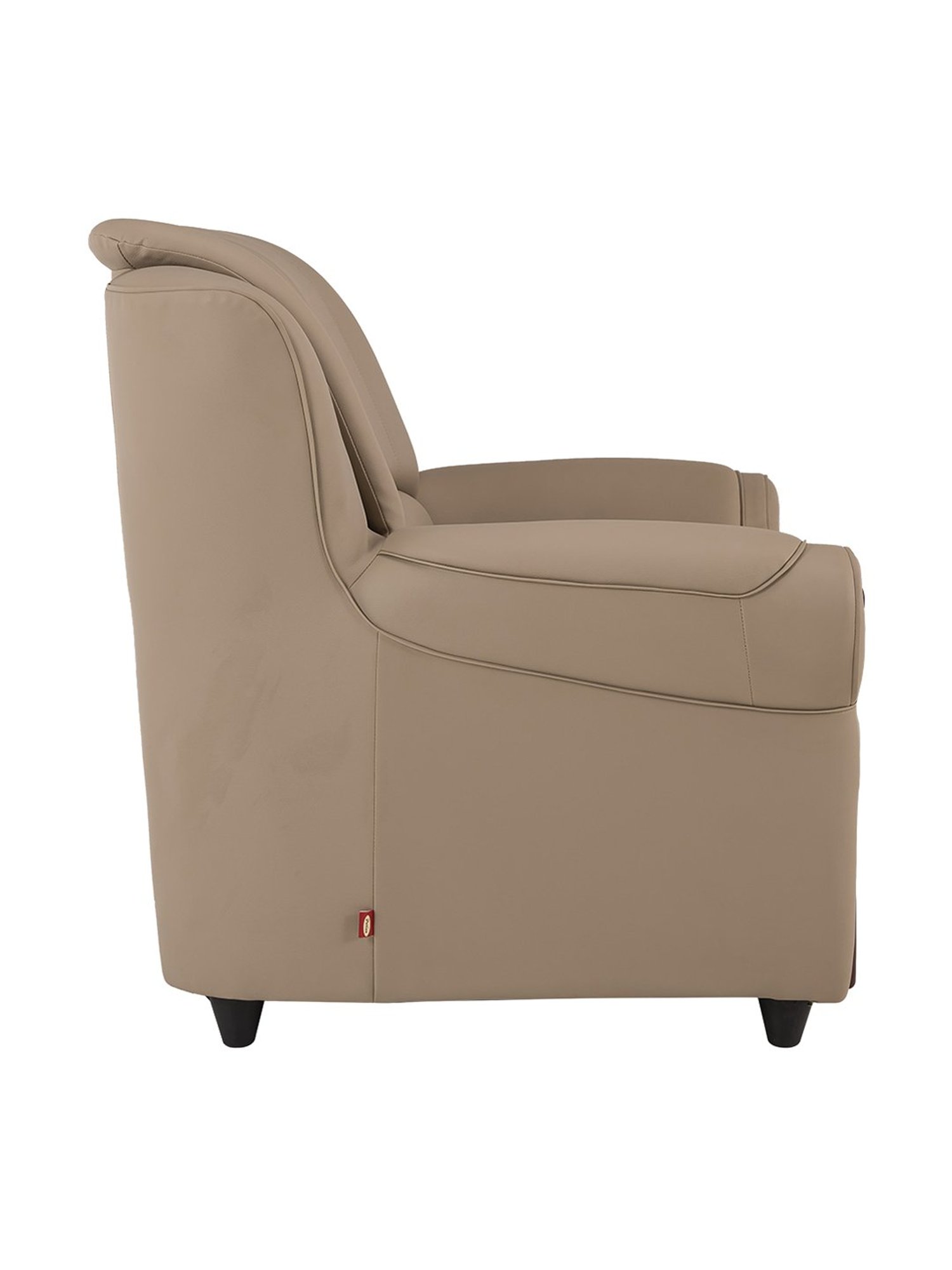 Durian Blos Brown Premium Leatherette 2 Seater Sofa