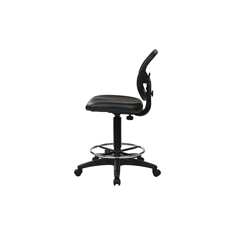 100 Racing Style Gaming Chair, in Black (RSP-100-BLK)