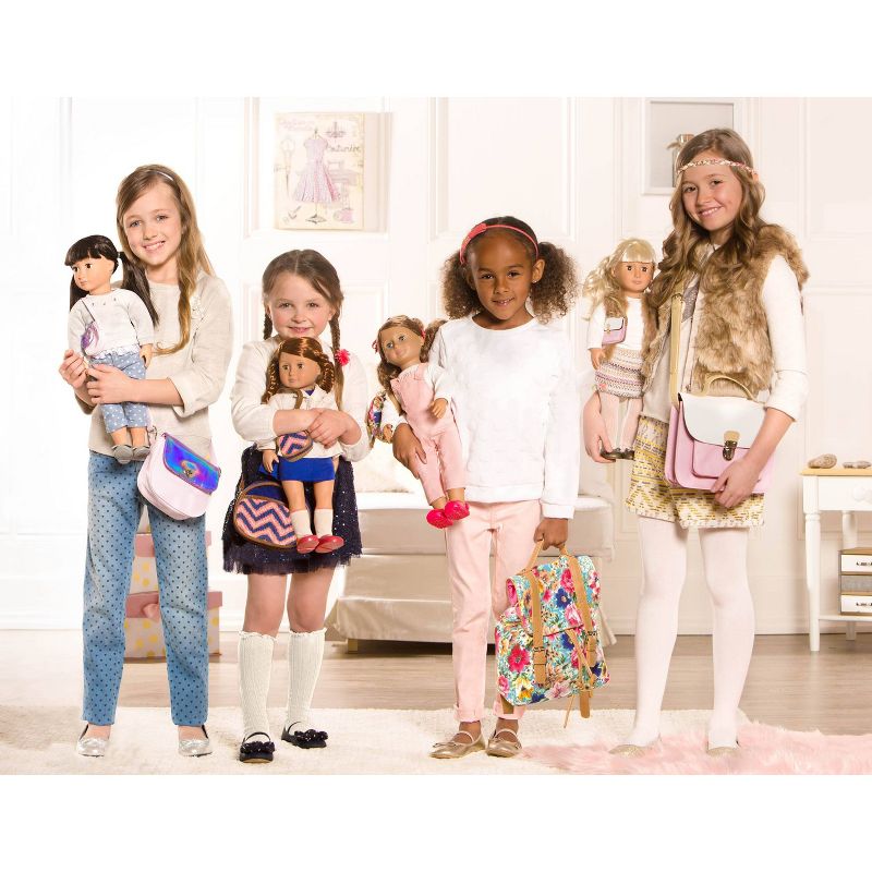 Our Generation Me & You Holographic Purse for Kids & 18" Dolls - Pink