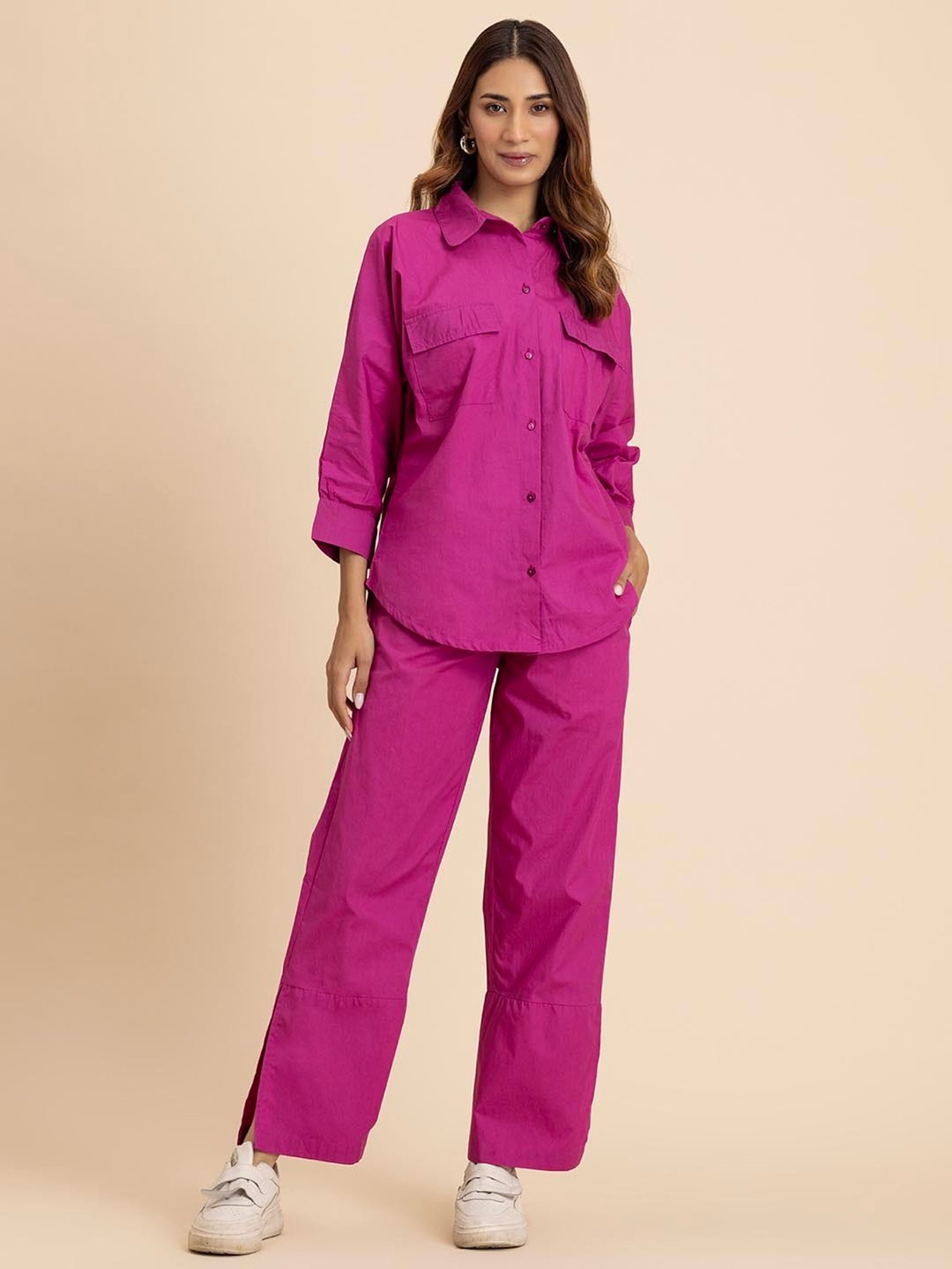 Moomaya Magenta Maxi Co-Ord Set