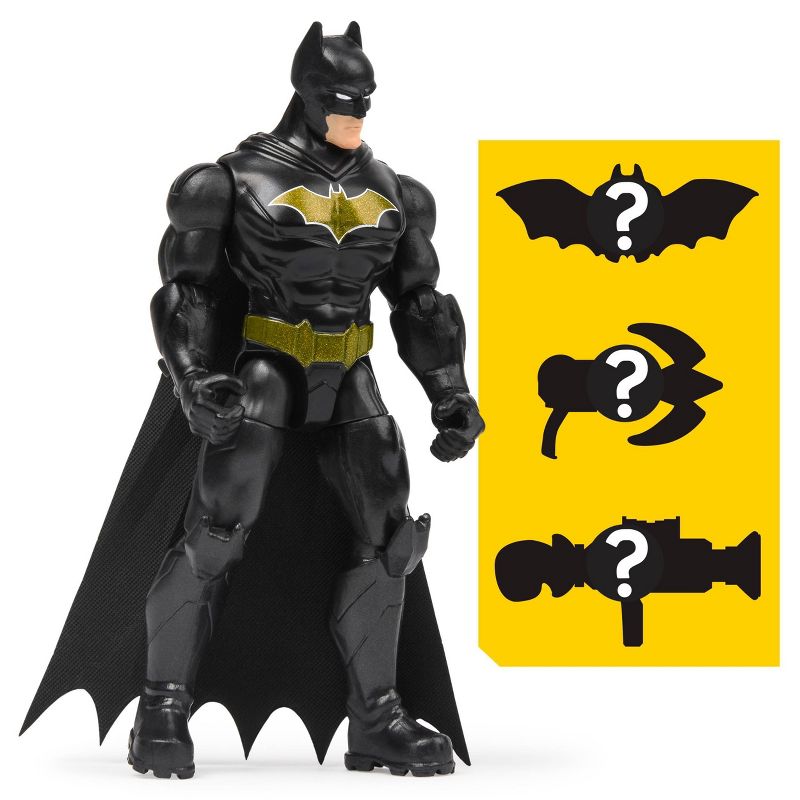 Batman 4" Action Figure with 3 Mystery Accessories, Mission 2
