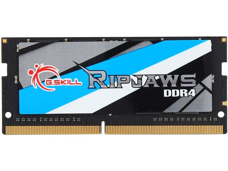 G.SKILL Ripjaws SO-DIMM 8GB 260-Pin DDR4 SO-DIMM DDR4 3200 (PC4 25600) Laptop Memory Model F4-3200C18S-8GRS