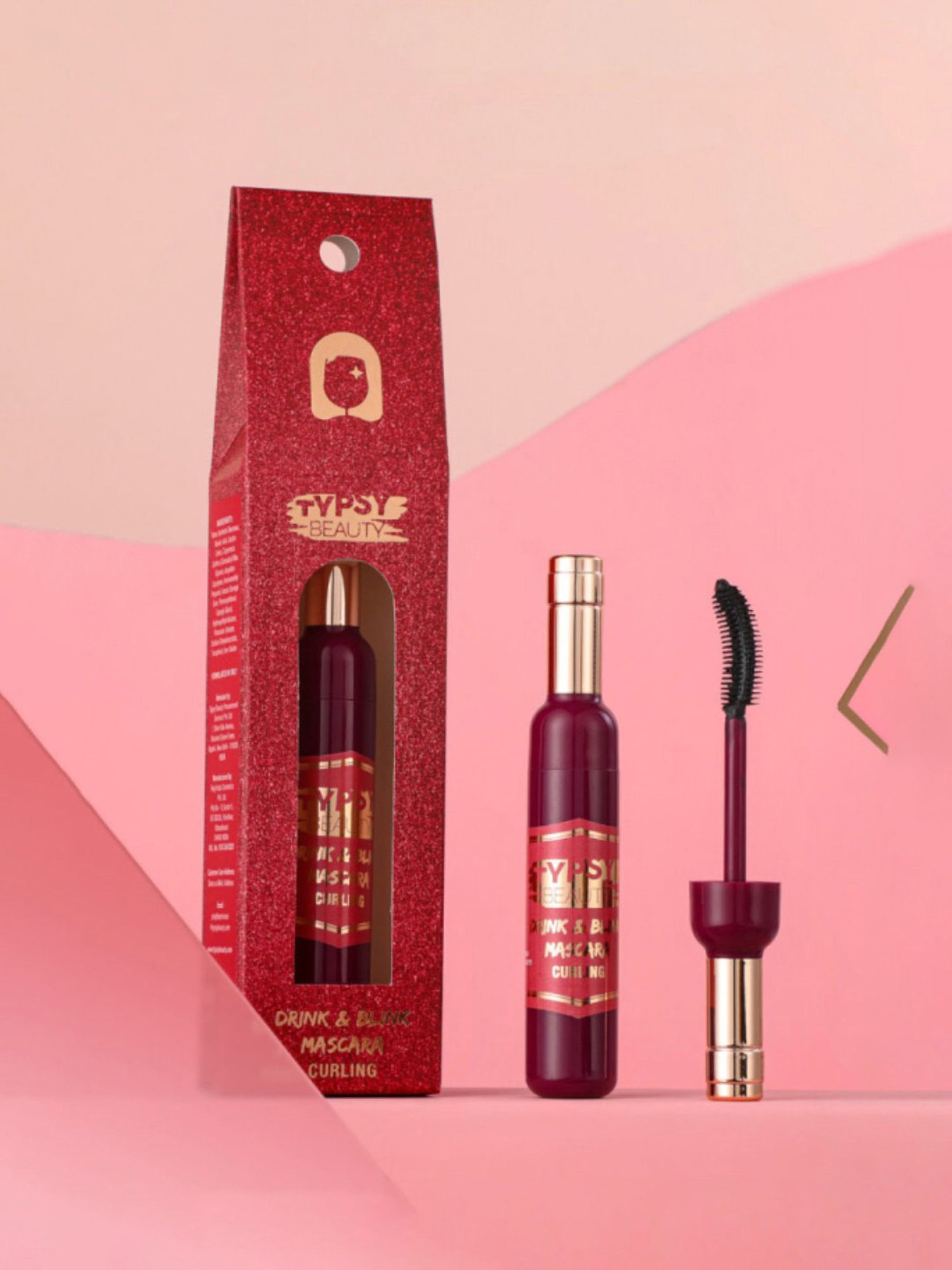 Typsy Beauty Drink & Blink Curling Mascara Graphite Black - 9 gm