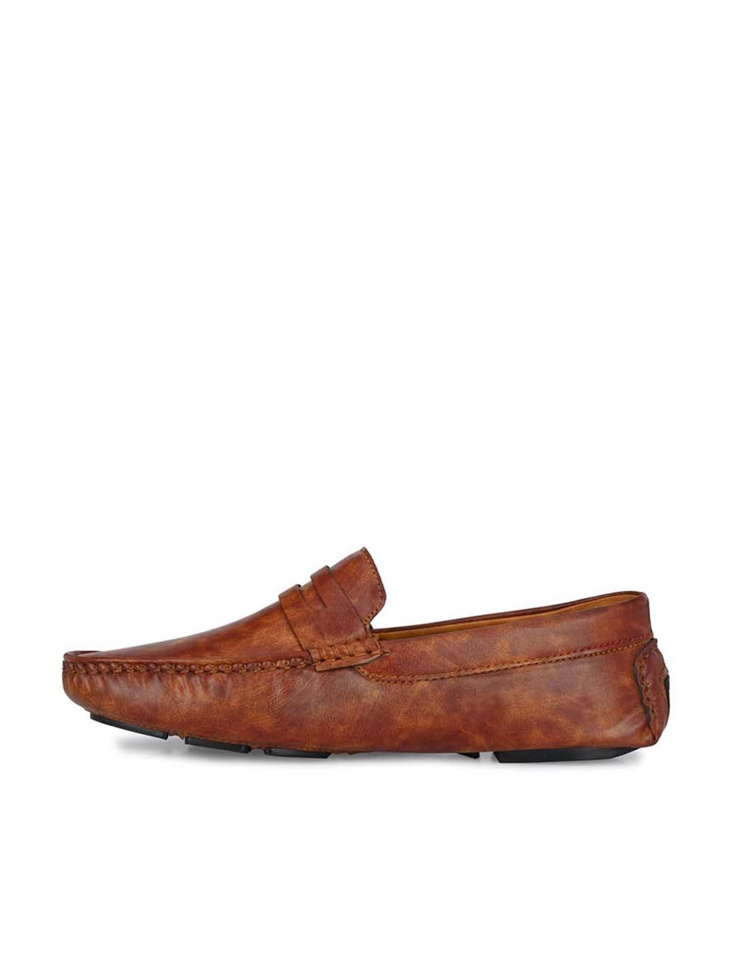 Eego Italy Men's Tan Casual Loafers