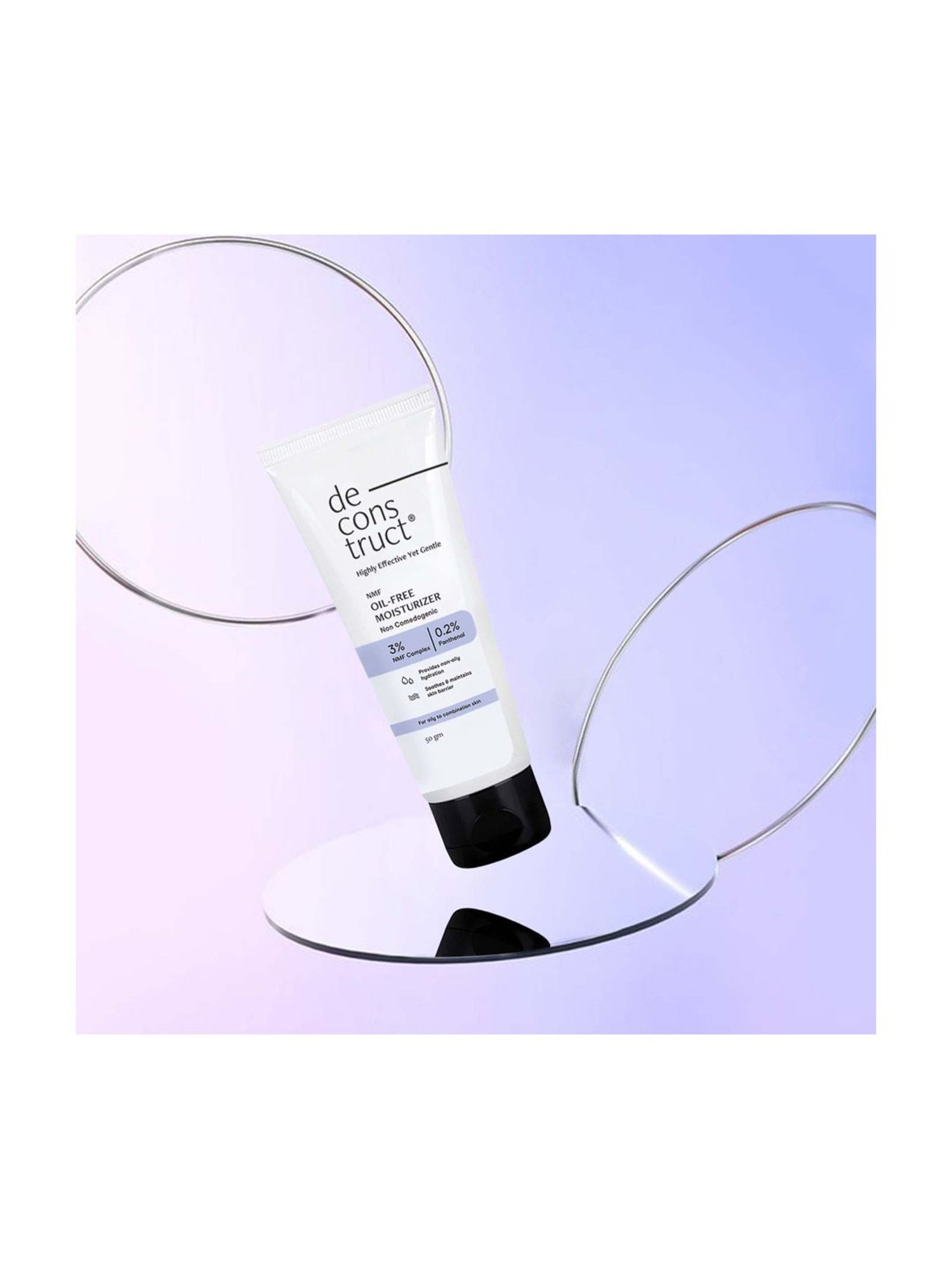 Deconstruct Oil-Free Moisturizer for Oily Skin - 3% NMF Complex + 0.2% Panthenol - 50 gm