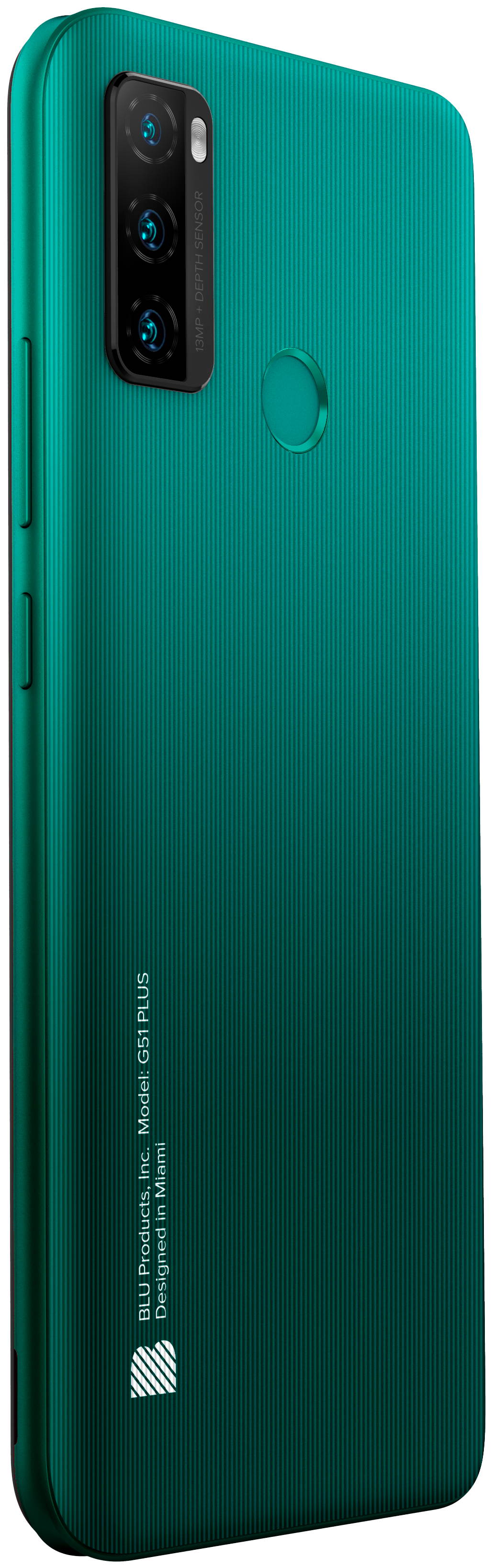 BLU G51 Plus G0510WW 64GB GSM Unlocked Android Smartphone - Black