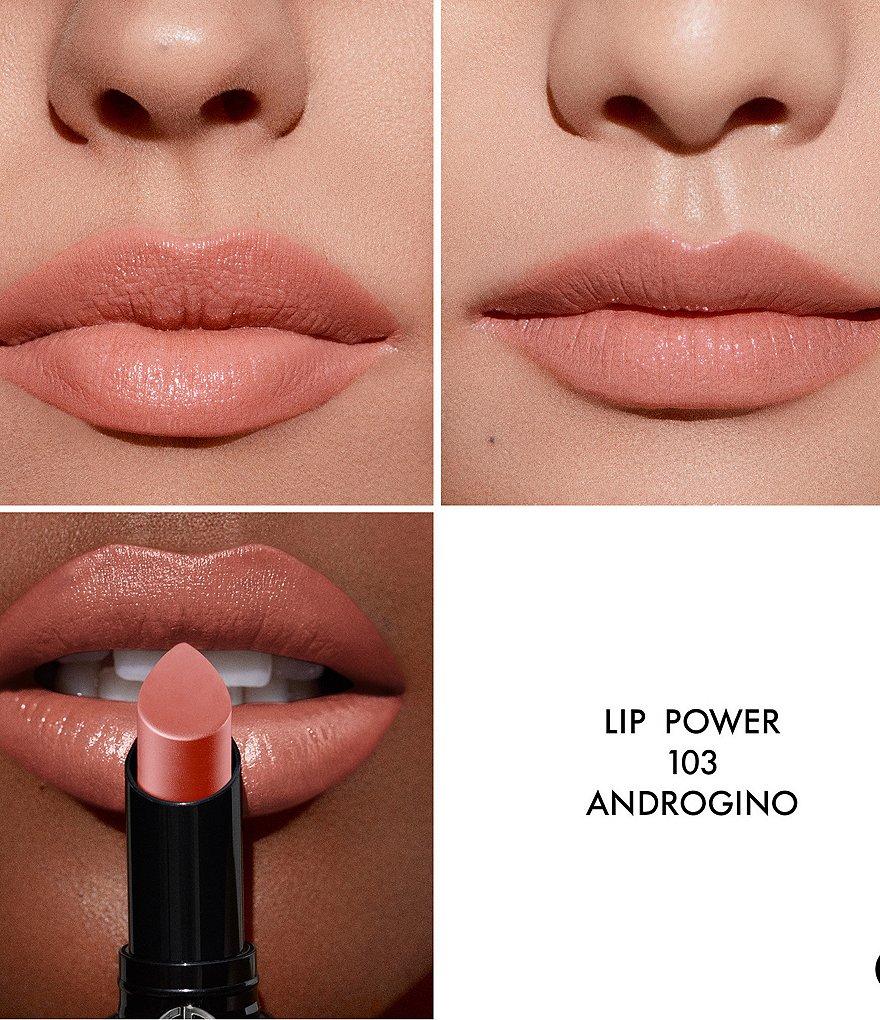 Giorgio Armani ARMANI beauty Lip Power Longwear Satin Lipstick