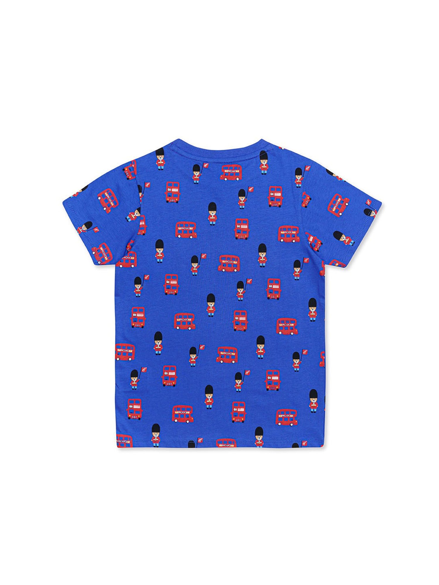 H by Hamleys Kids Royal Blue Printed T-Shirt