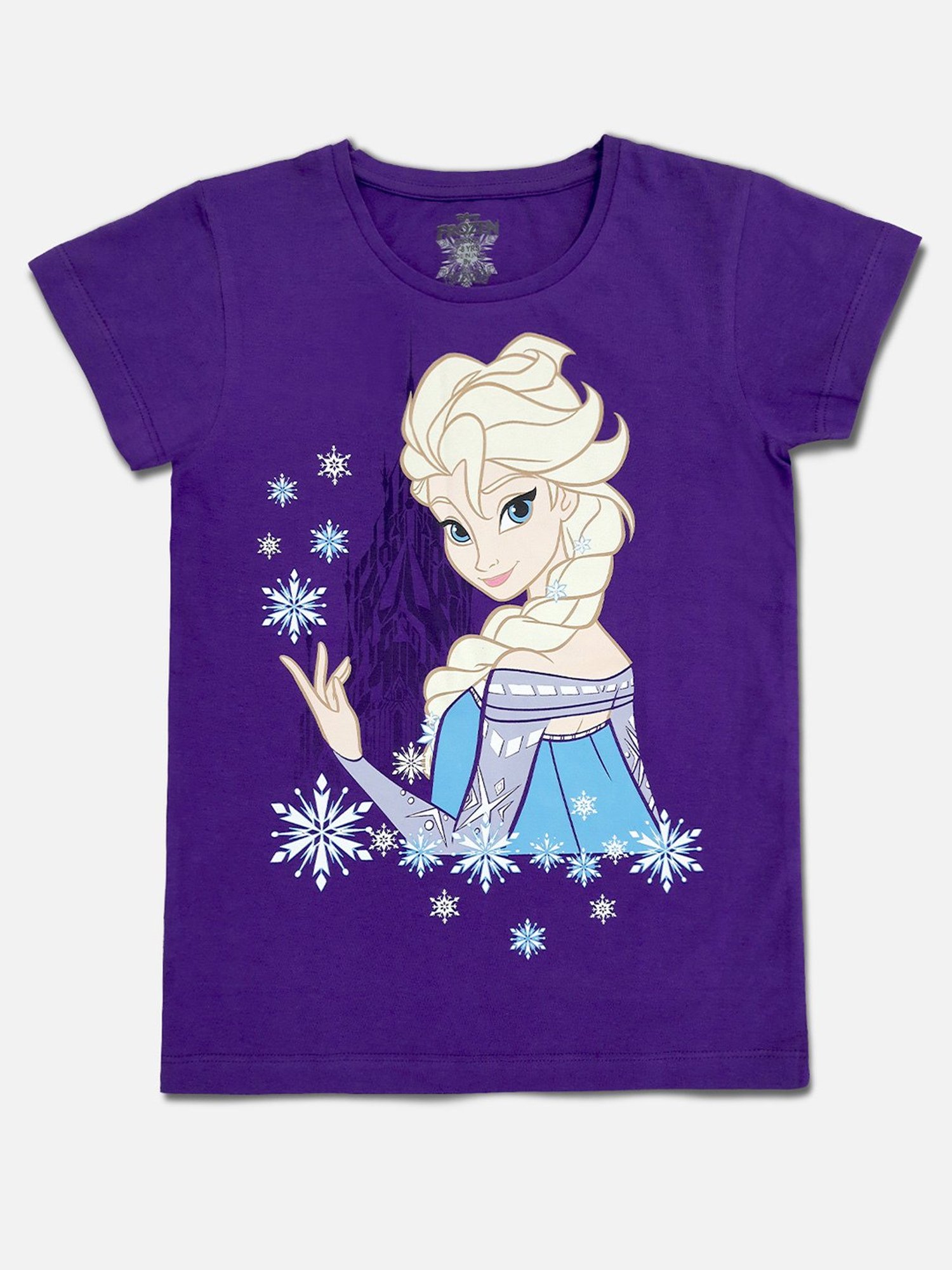 Kidsville Green Cotton Printed T-Shirt