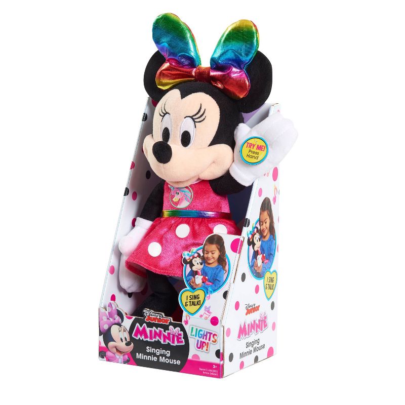 Disney Junior Minnie Mouse Sparkle & Sing 13'' Plush