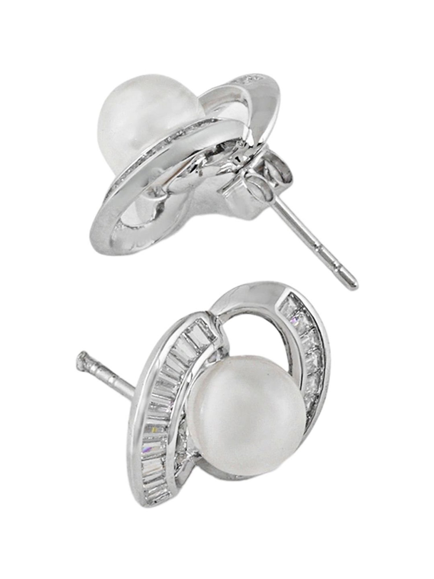 The Real Effect London 800 Silver Earrings for Women