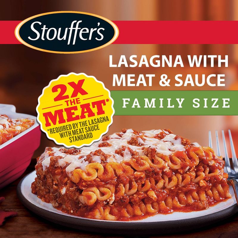 Stouffer's Frozen Lasagna with Meat & Sauce Family Size - 38oz