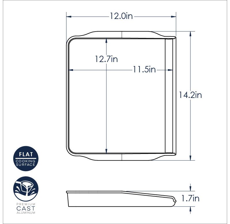 Nordic Ware Backsplash Griddle