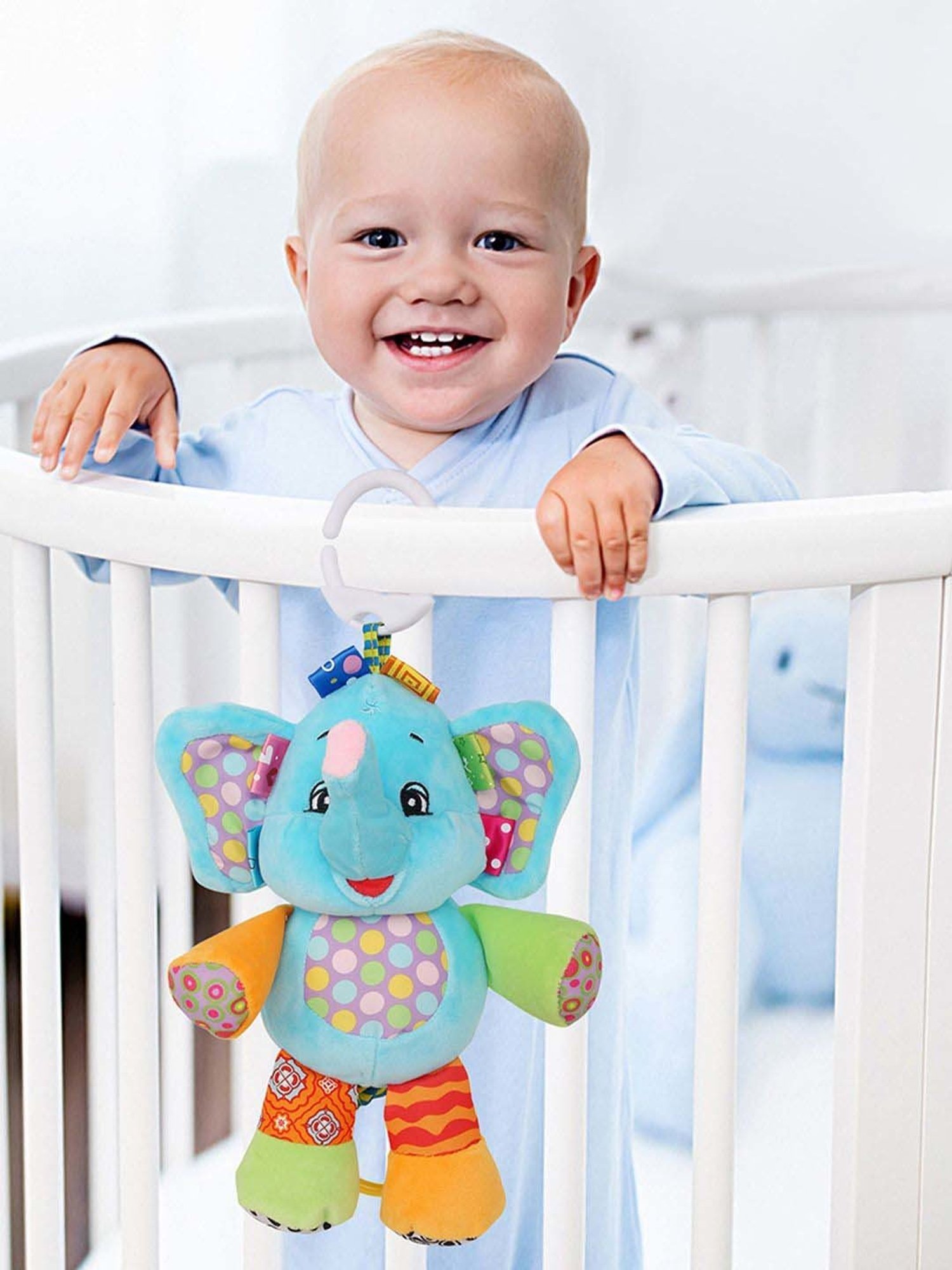 Baby Moo Kids Blue Pulling Toy