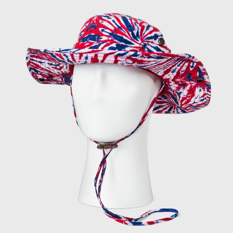 Men's Tie-Dye Americana Boonie Hat - One Size