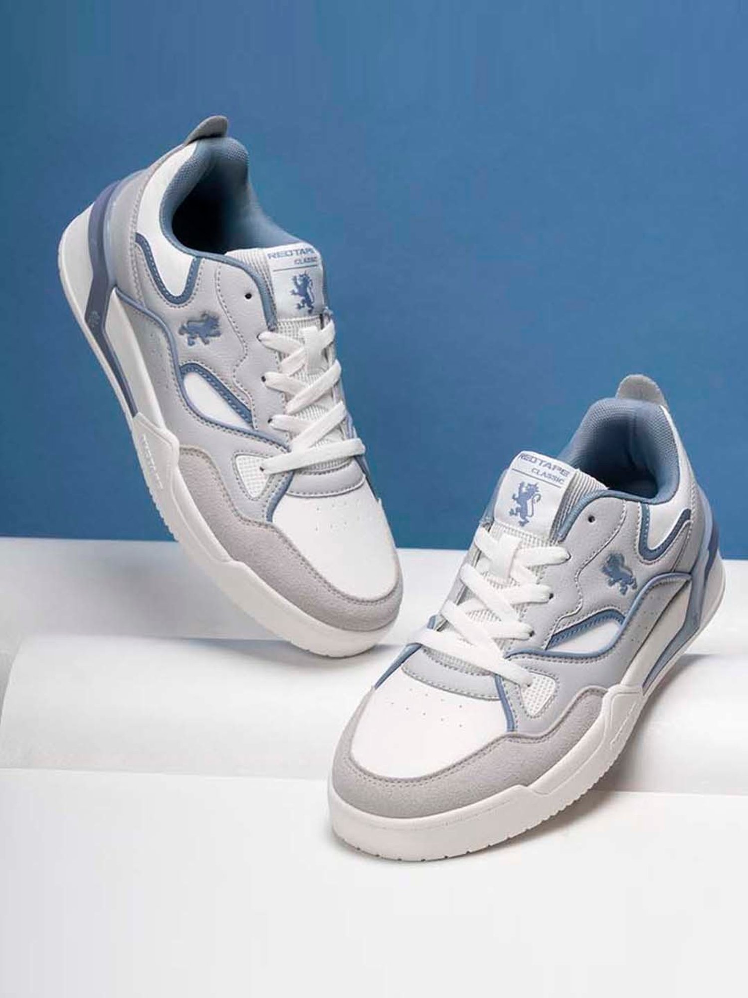 Red Tape Men's Pewter Casual Sneakers