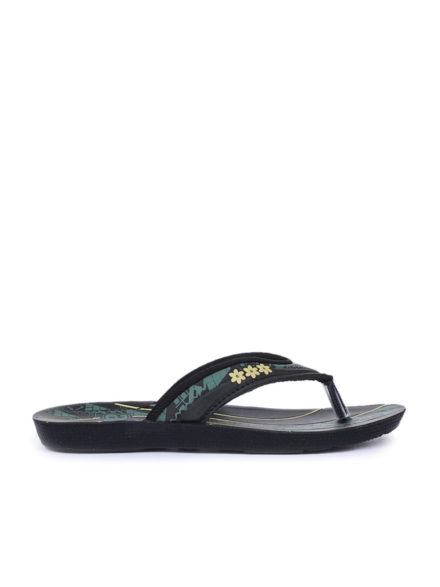 Aha by Liberty Women's Black Thong Sandals