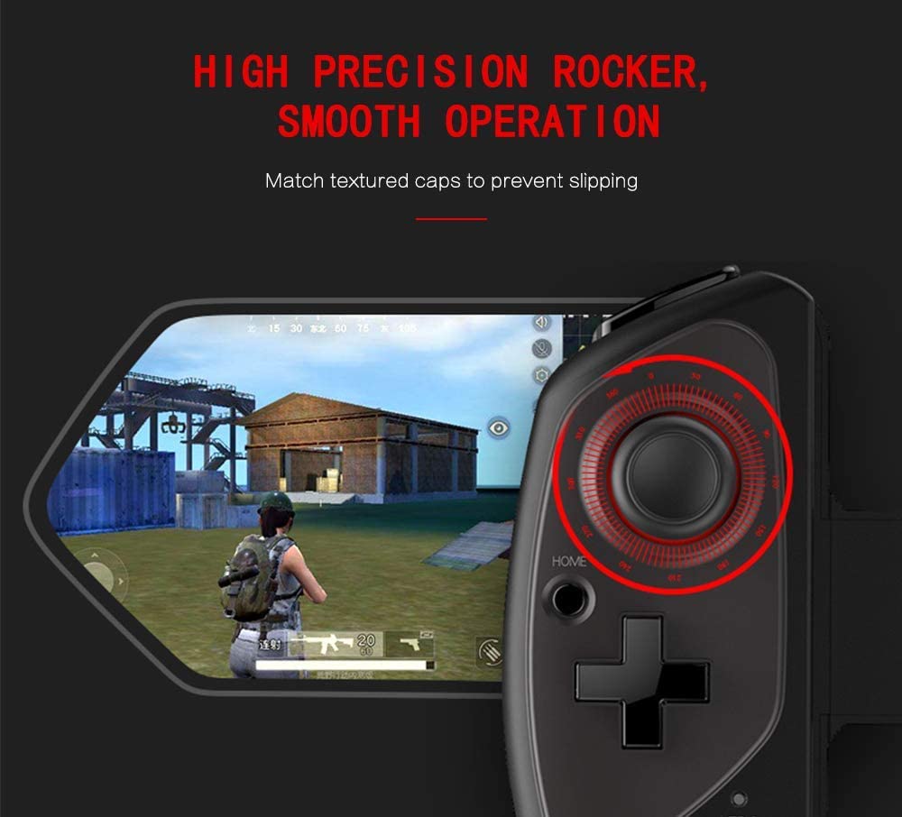 Wireless 4.0 Smart PUBG Mobile Game Controller for Android/iOS Mobile Phone Tablet (Android 6.0 and Higher Systems, ios11.0-13.3 Systems, not Compatible with 13.4 and Higher Systems)