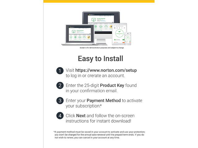 Norton 360 Premium 2021 - Antivirus software for 10 Devices with Auto Renewal - Includes VPN, PC Cloud Backup & Dark Web Monitoring powered by LifeLock [Download]