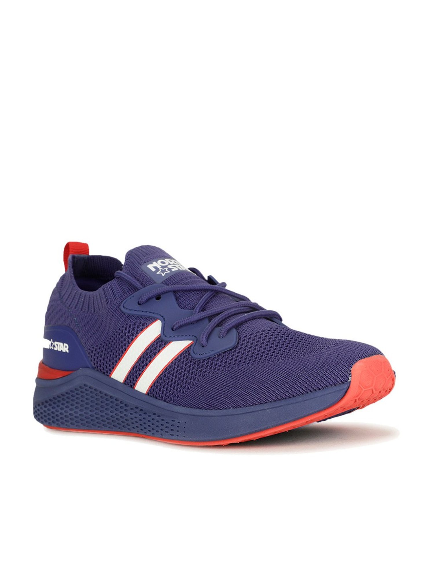 North Star by Bata Men's SLASHER Blue Running Shoes