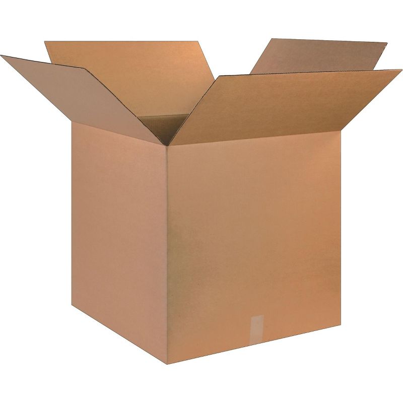 The Packaging Wholesalers 25" x 25" x 25" Shipping Boxes, 32 ECT, Brown, 20/Bundle (BS252525) 