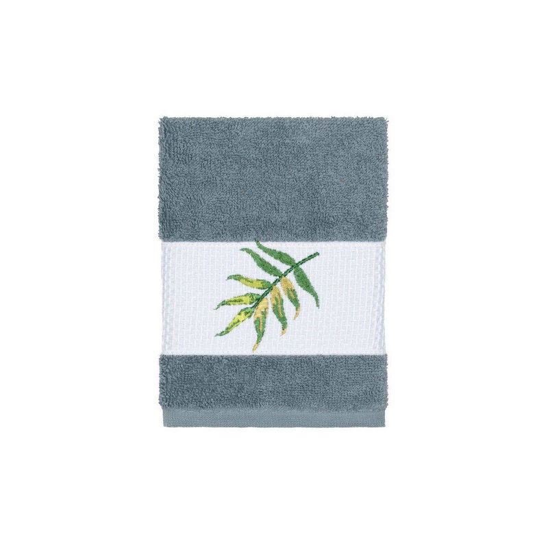 Zoe Embellished Bath Towel Set Teal - Linum Home Textiles