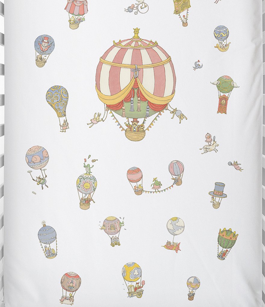 Atelier Choux Paris Organic Cotton Baby Circus Fitted Crib Sheets