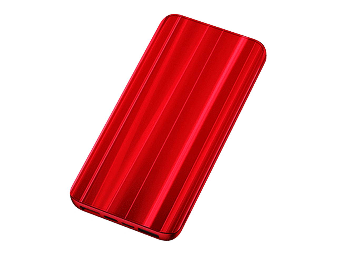 Techcare Aurora Tempered Glass Fast Charging Power Bank 10000mAh 18W USB C high speed power bank charged with LED battery indicator Portable Charger