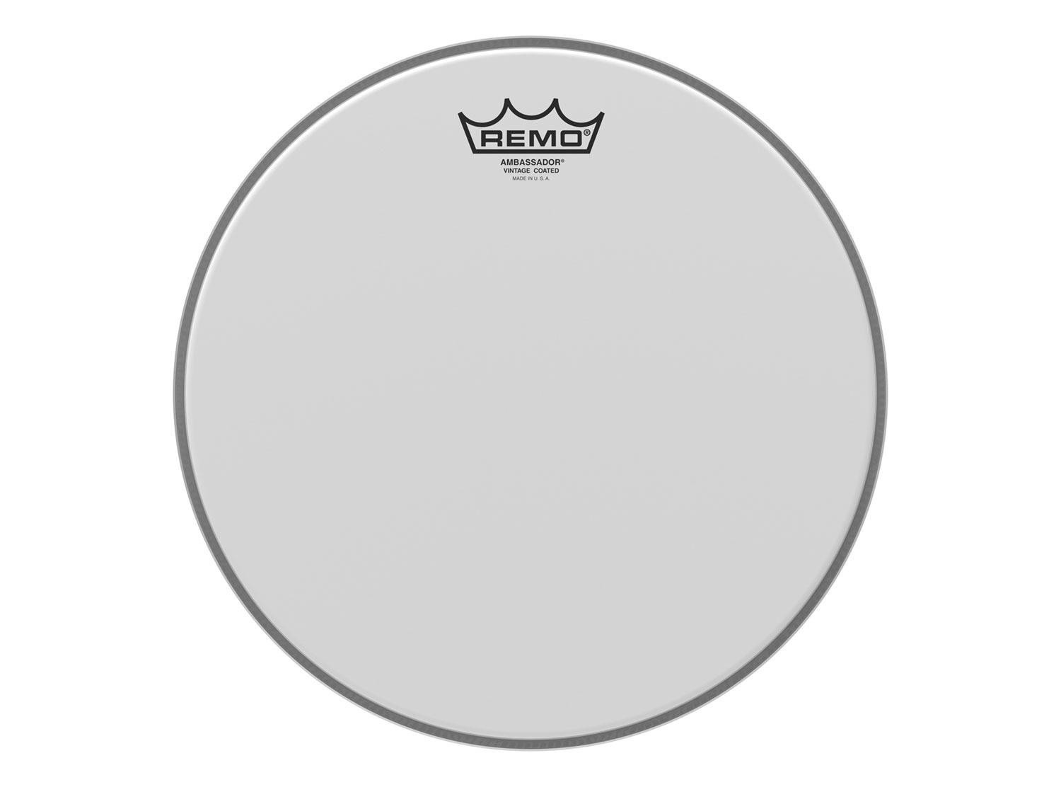 Remo Ambassador Vintage Coated Drumhead - 12"