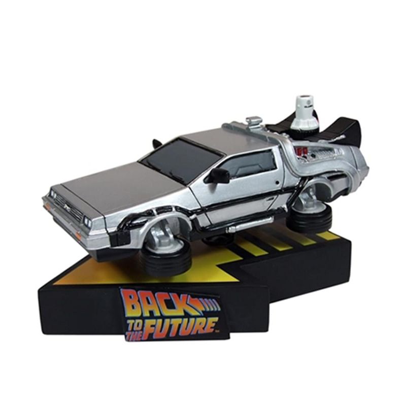 Factory Entertainment Back to the Future 2 DeLorean Time Machine Premium Motion Statue