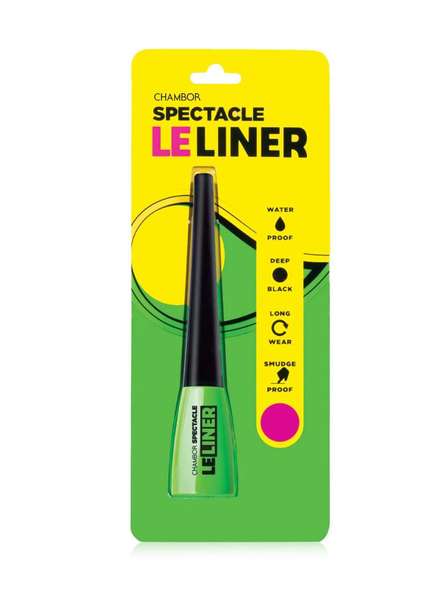 Chambor Spectacle Le Liner Waterproof Tattoo Black with up to 12HR Stay 01 Deep Black - 3.5 ml