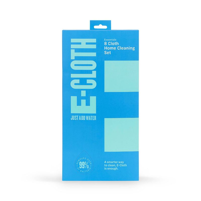 E-Cloth Home Cleaning Microfiber Cloth Set - 8pc