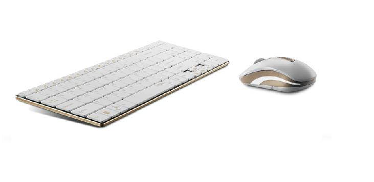 Rapoo 9160 Wireless Optical Combo Keyboard and Mouse Kit 1000 DPI