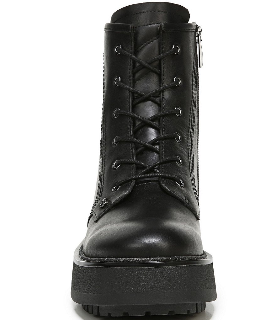 Franco Sarto Jensine Leather Combat Booties