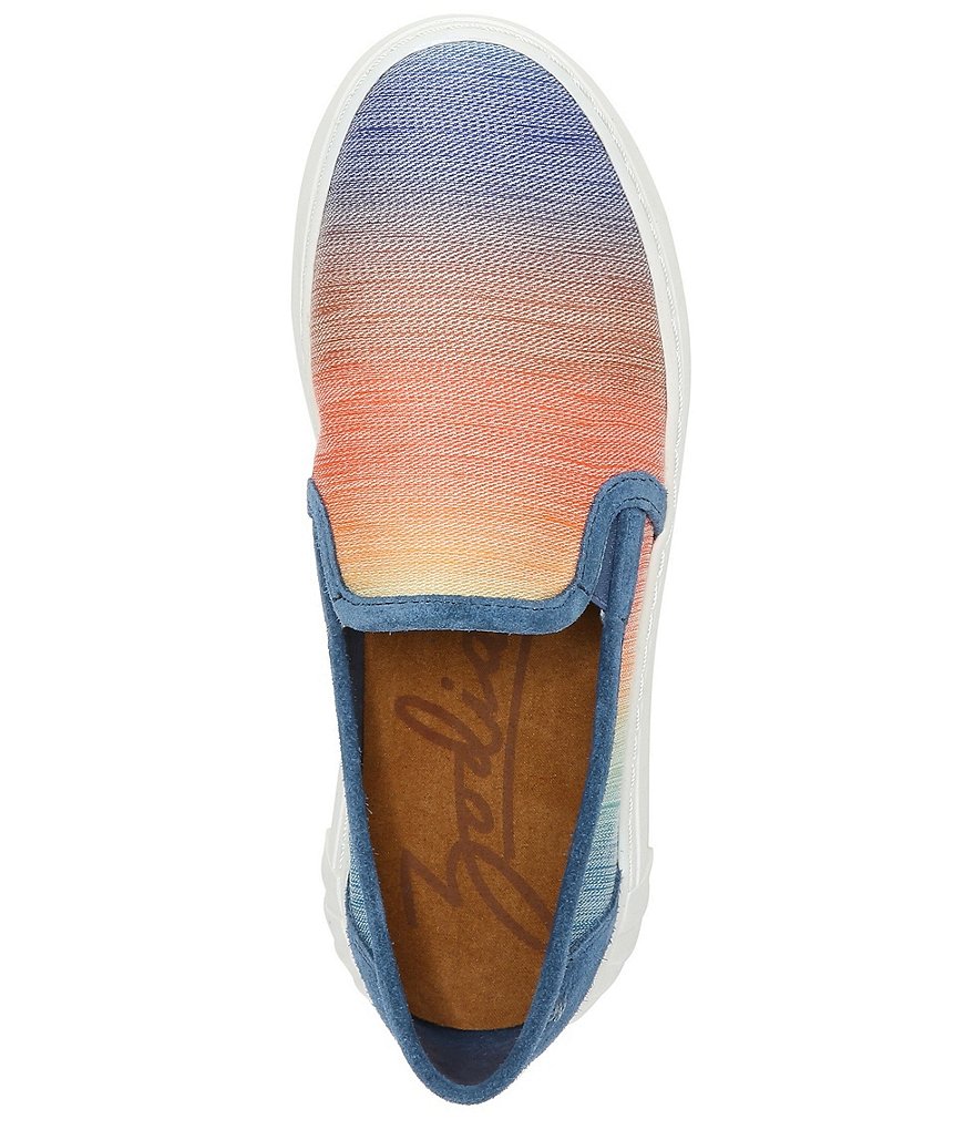 Zodiac Benson Ombre Fabric Slip-On Platform Sneakers