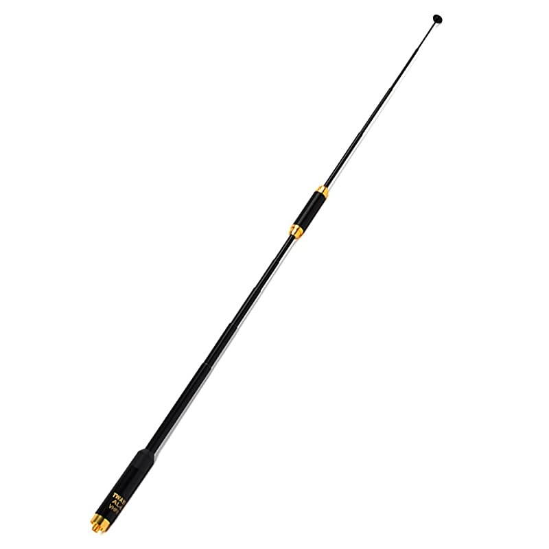 AL800 VHFUHF 2m 70cm Walkie Talkie SMAFemale Extendable Antenna Dismountable 335inch for Baofeng BFUV5R BF888s PUXING WOXUN Kenwood TK360 TK370 Two Way Radio